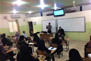كلية التمريض تنظم ورشة عمل حول المنهاج الدراسي